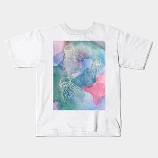 Galaxy Jellyfish Kids T-Shirt